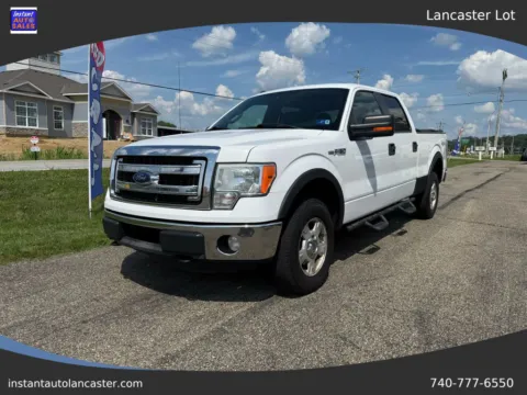 White 2014 Ford F-150 SuperCrew Cab XLT Pickup 4D 6 1/2 ft for sale in Lancaster, OH