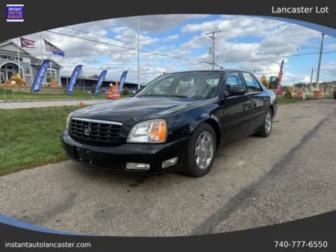 Black 2002 Cadillac DeVille DTS Sedan 4D for sale in Lancaster, OH