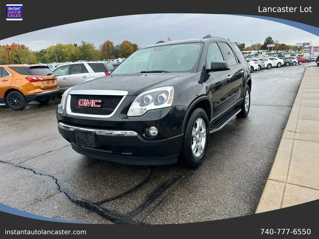 Black 2012 GMC Acadia SLE Sport Utility 4D for sale in Lancaster, OH