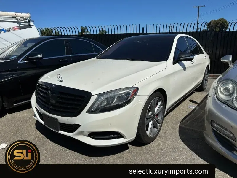 Yellow 2017 Mercedes-Benz S-Class S 550 for sale in Ontario, CA
