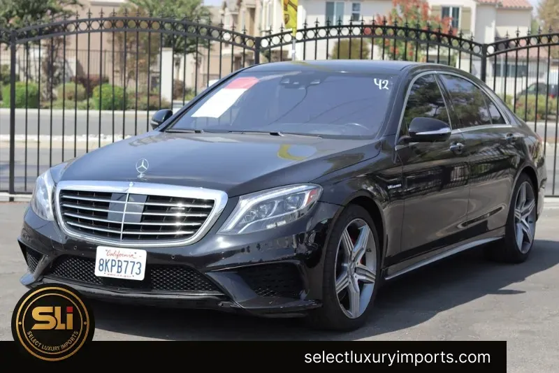Black 2015 Mercedes-Benz S-Class S 63 AMG for sale in Ontario, CA