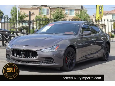 Gray 2017 Maserati Ghibli for sale in Ontario, CA