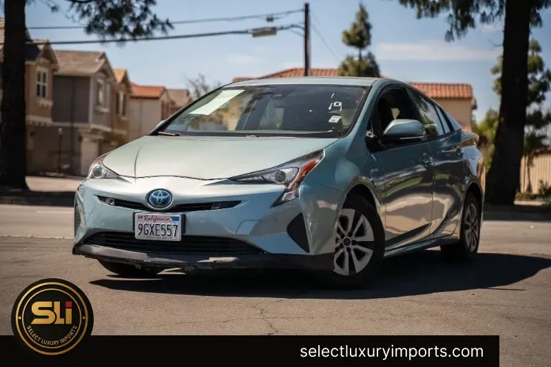 Red 2018 Toyota Prius Two Eco for sale in Ontario, CA