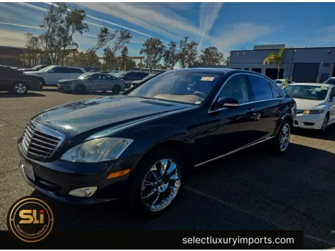 White 2007 Mercedes-Benz S-Class S 550 for sale in Ontario, CA