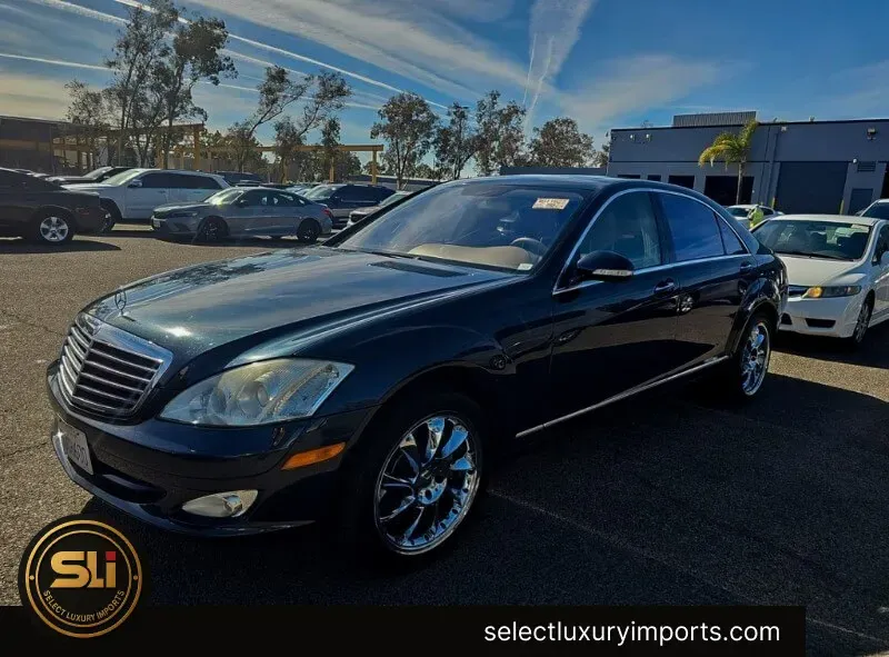 White 2007 Mercedes-Benz S-Class S 550 for sale in Ontario, CA