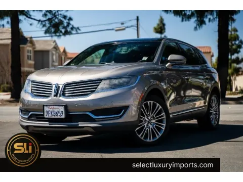 Black 2016 Lincoln MKX Reserve for sale in Ontario, CA