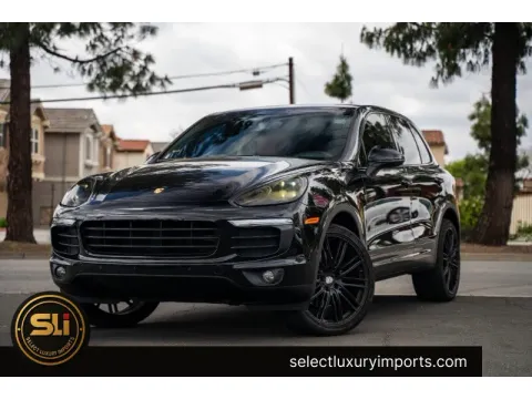 Gray 2018 Porsche Cayenne Platinum Edition for sale in Ontario, CA