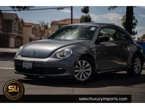 Black 2014 Volkswagen Beetle 1.8T Entry PZEV for sale in Ontario, CA