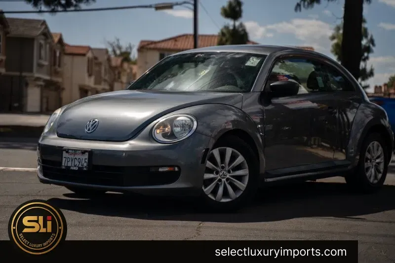 Black 2014 Volkswagen Beetle 1.8T Entry PZEV for sale in Ontario, CA