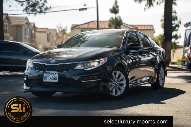Black 2018 Kia Optima LX for sale in Ontario, CA