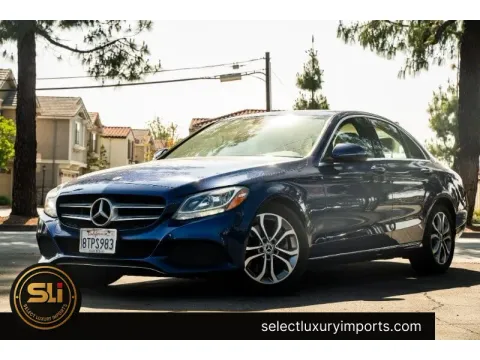 Yellow 2017 Mercedes-Benz C-Class C 300 for sale in Ontario, CA