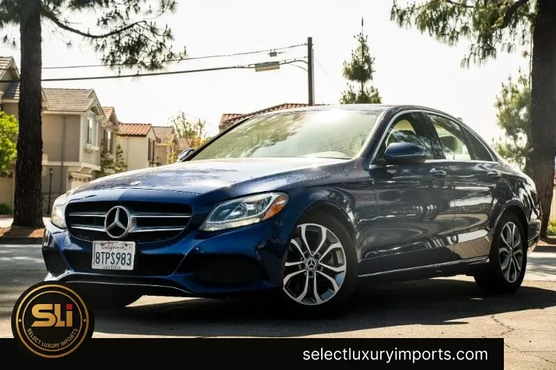 Yellow 2017 Mercedes-Benz C-Class C 300 for sale in Ontario, CA
