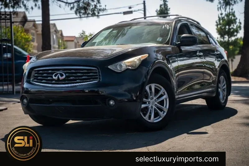 Black 2010 INFINITI FX35 for sale in Ontario, CA
