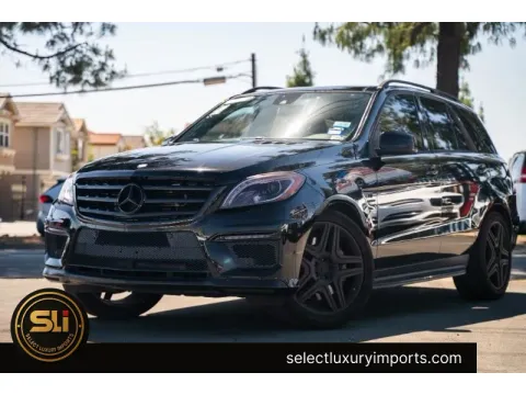 White 2012 Mercedes-Benz M-Class ML 63 AMG for sale in Ontario, CA