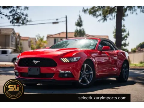 Blue 2015 Ford Mustang V6 for sale in Ontario, CA