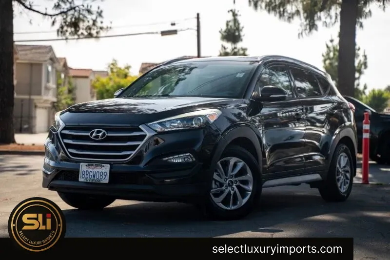 Red 2017 Hyundai TUCSON SE for sale in Ontario, CA