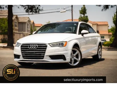 White 2016 Audi A3 1.8T Premium for sale in Ontario, CA