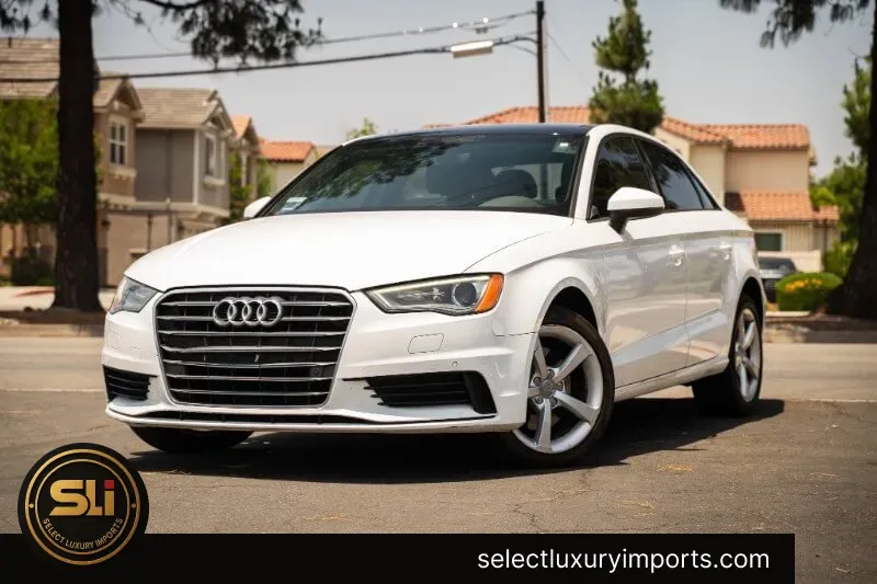 White 2016 Audi A3 1.8T Premium for sale in Ontario, CA