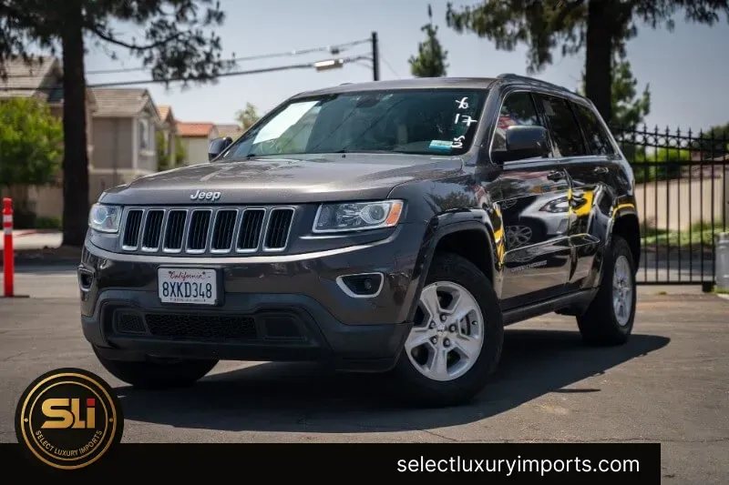 Gray 2015 Jeep Grand Cherokee Laredo for sale in Ontario, CA