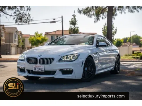 White 2013 BMW 6 Series 650i for sale in Ontario, CA