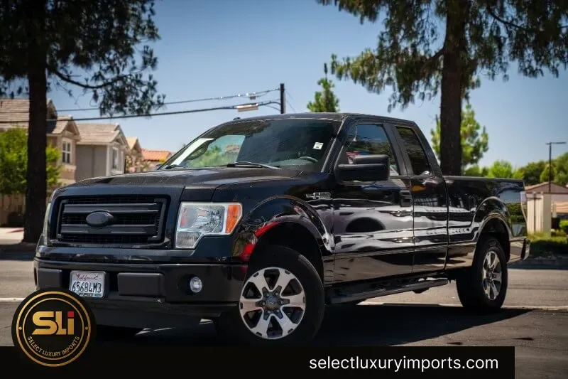 Blue 2014 Ford F-150 XL for sale in Ontario, CA