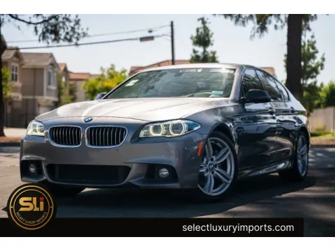 White 2016 BMW 5 Series 535i for sale in Ontario, CA