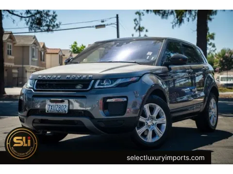 Green 2017 Land Rover Range Rover Evoque SE for sale in Ontario, CA