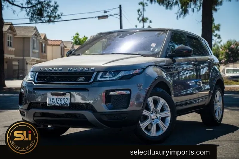 Green 2017 Land Rover Range Rover Evoque SE for sale in Ontario, CA