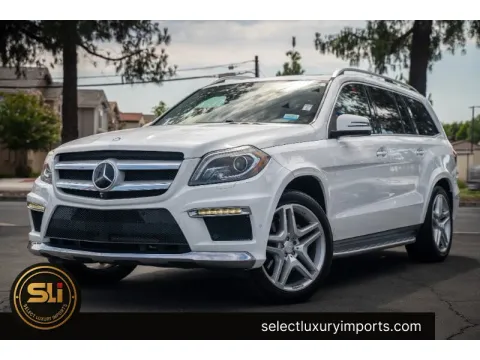 White 2015 Mercedes-Benz GL-Class GL 550 4MATIC for sale in Ontario, CA