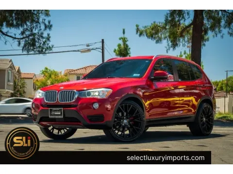 White 2015 BMW X3 xDrive28i for sale in Ontario, CA