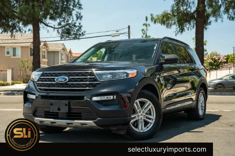 Gray 2022 Ford Explorer XLT for sale in Ontario, CA