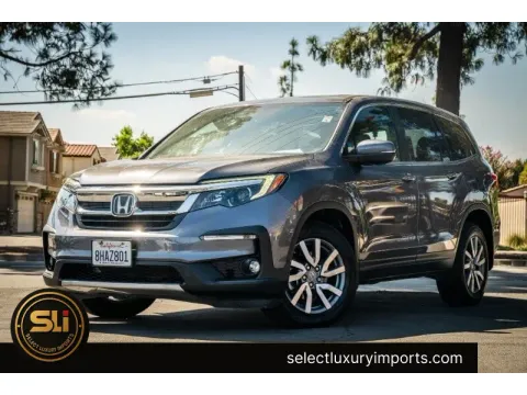 Beige 2019 Honda Pilot EX-L for sale in Ontario, CA