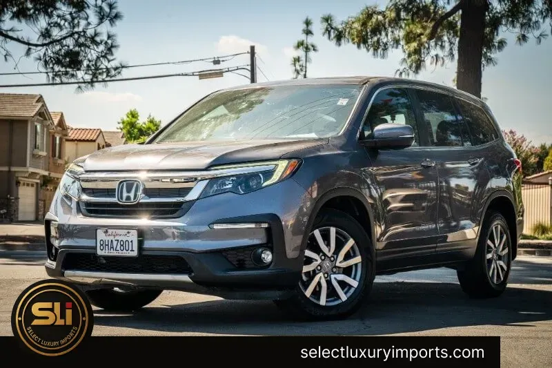 Beige 2019 Honda Pilot EX-L for sale in Ontario, CA