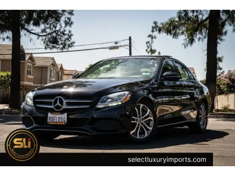 Black 2018 Mercedes-Benz C-Class C 300 for sale in Ontario, CA