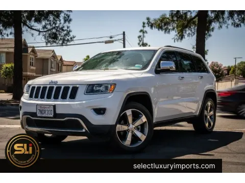 Gray 2015 Jeep Grand Cherokee Limited for sale in Ontario, CA