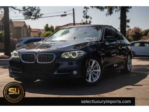 White 2016 BMW 5 Series 528i for sale in Ontario, CA