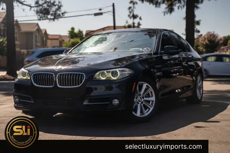 White 2016 BMW 5 Series 528i for sale in Ontario, CA
