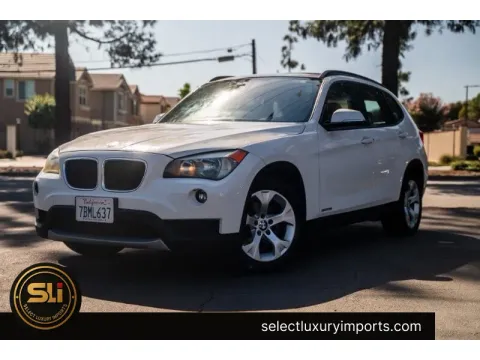 White 2014 BMW X1 sDrive28i for sale in Ontario, CA