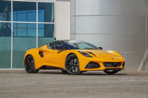 Yellow 2026 Lotus Emira SE V6 for sale in Austin, TX