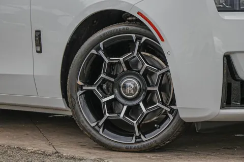 Photos of 2025 Rolls-Royce Black Badge Ghost for sale in Austin, TX at Rolls-Royce Motorcars Austin