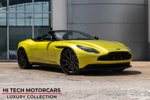 Yellow 2022 Aston Martin DB11 Volante for sale in Austin, TX