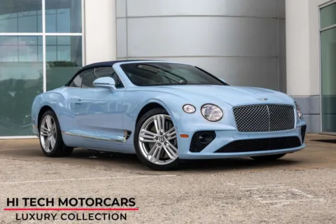 Blue 2023 Bentley Continental GT V8 for sale in Austin, TX