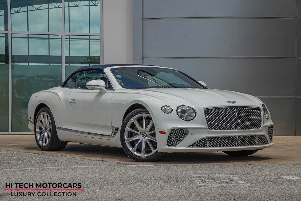 White 2021 Bentley Continental GT V8 for sale in Austin, TX