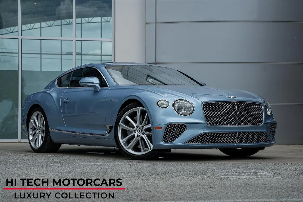 Blue 2022 Bentley Continental V8 for sale in Austin, TX