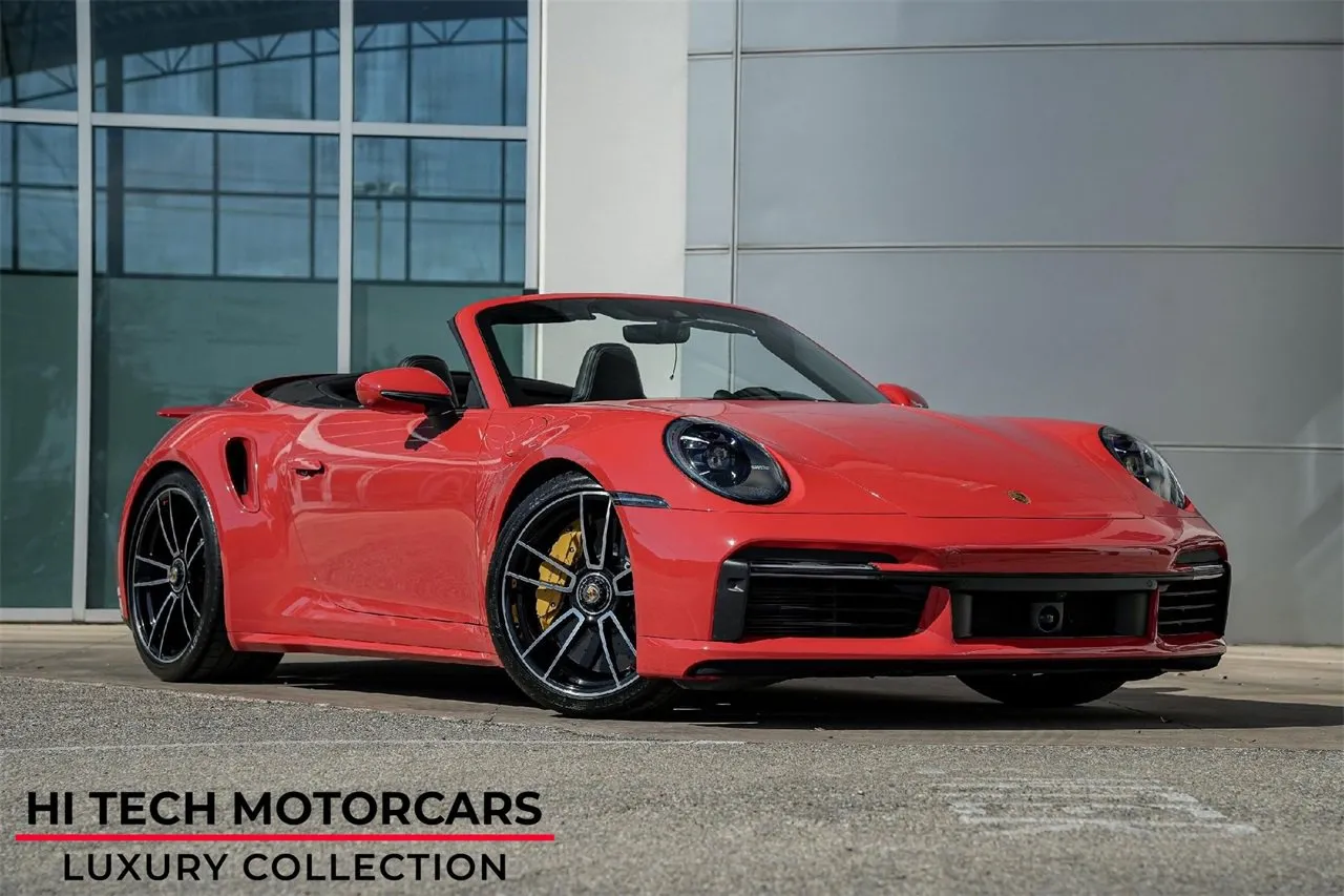 Red 2023 Porsche 911 Turbo S for sale in Austin, TX