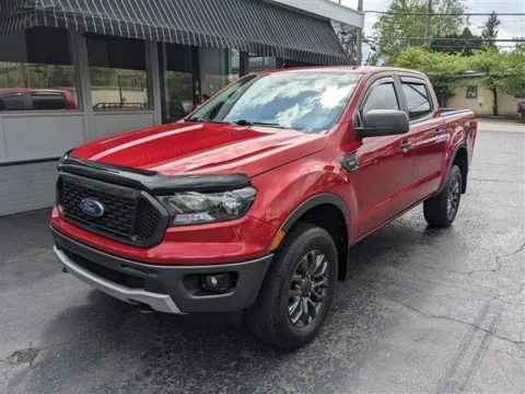 Red 2020 Ford Ranger XLT SuperCrew 4WD for sale in Gahanna, OH