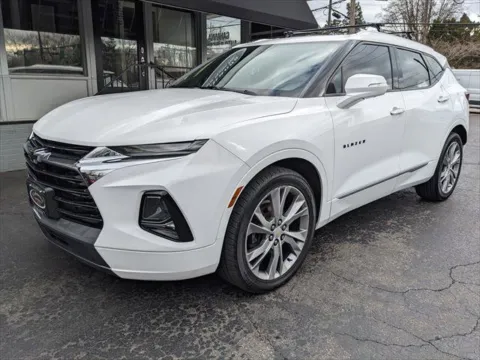White 2019 Chevrolet Blazer Premier for sale in Gahanna, OH