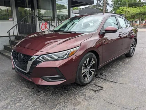 Red 2023 Nissan Sentra SV for sale in Gahanna, OH
