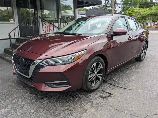 Red 2023 Nissan Sentra SV for sale in Gahanna, OH