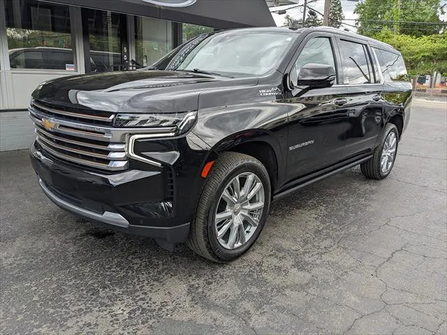Black 2021 Chevrolet Suburban High Country for sale in Gahanna, OH